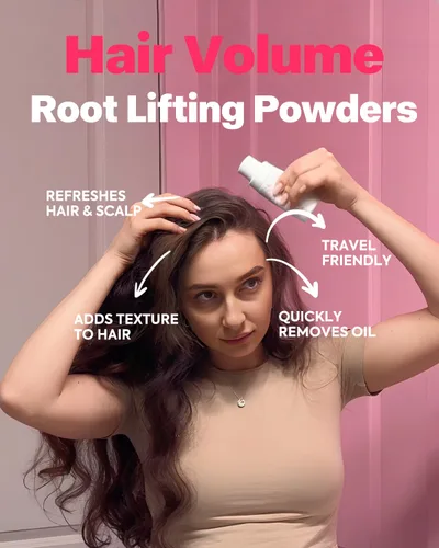 Vista 3 de immetee Polvo de textura, polvo voluminizador para volumen y textura del cabello, efecto opaco y acabado natural, pulverizador de volumen