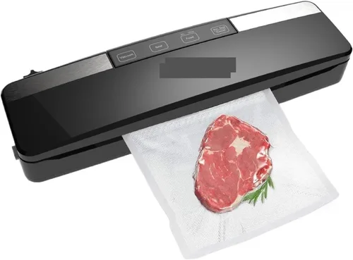Vista 2 de Sealing Machine, Vacuum Sealer V3 Built-in Cutter Automatic Food Packaging Machine Best Vacuum Packer For Kitchen