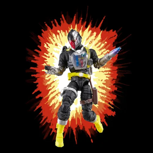Vista 5 de G.I. Joe Classified Series Retro Cardback B.A.T. (Battle Android Trooper), figura de acción coleccionable de 6 pulgadas con 11 accesorios