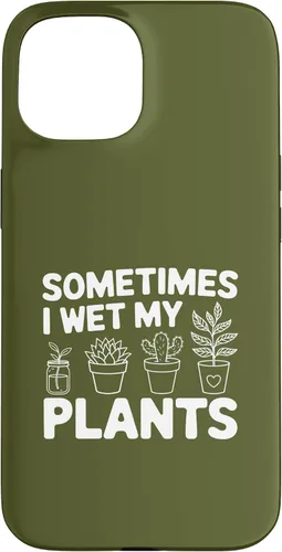 Vista 6 de iPhone 16 Funny Gardening Women Plant Parent Gift Wet My Plants Men Case