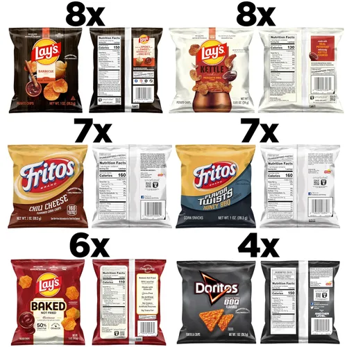 Vista 4 de Frito Lay Paquete variado de mezcla para barbacoa Backyard (paquete de 40)