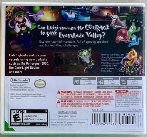Vista 2 de 3DS Luigi's Mansion Dark Moon - World Edition