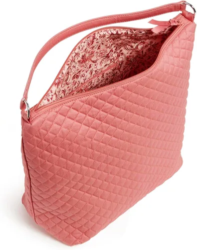 Vista 3 de Vera Bradley Bolso de hombro Hobo de gran tamaño de algodón