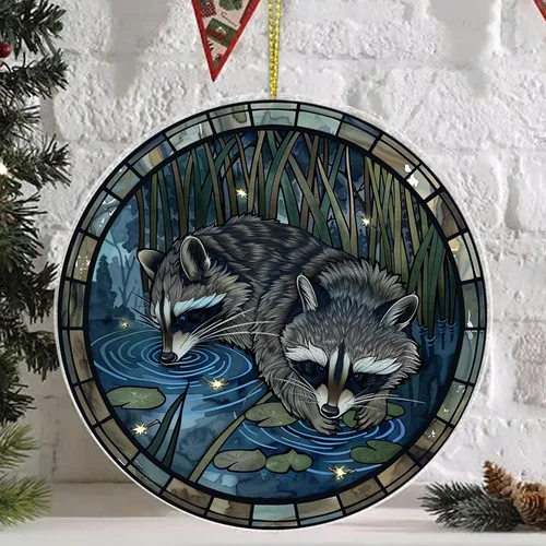 Vista 6 de Adorno de atrapasoles de cristal con diseño de mal de ojo, decoraciones de Navidad, adornos de Navidad para árbol, ideas de regalo de vacaciones