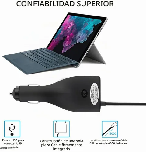 Vista 4 de Cargador de coche de superficie, fuente de alimentación de 42W 12V 2.58A