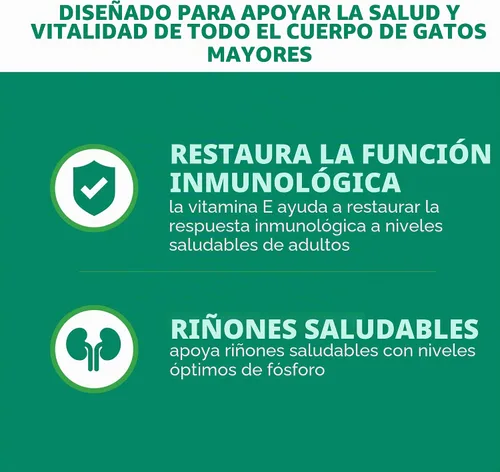 Vista 3 de IAMS Proactive Health - Alimento seco saludable para gatos mayores, receta de pollo, 3.5 libras Real chicken, antioxidants for immune health