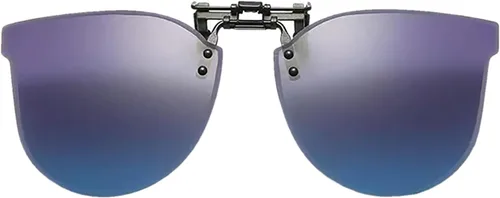 Vista 8 de Gafas de sol y gafas de sol de conducción nocturna con clip, reducción de deslumbramiento polarizado, visión de alta definición Azul