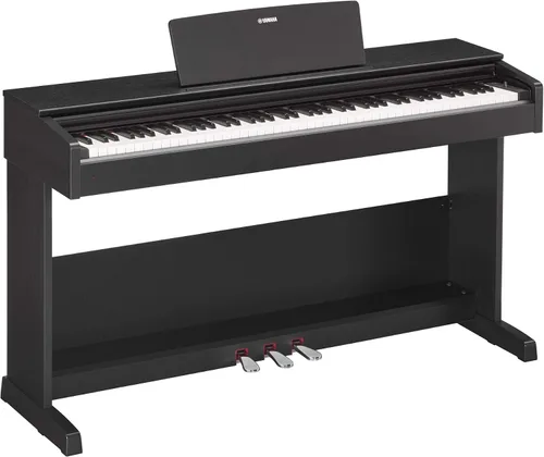 Vista 3 de Yamaha YDP103 Serie Arius - Piano con banco, de nogal negro
