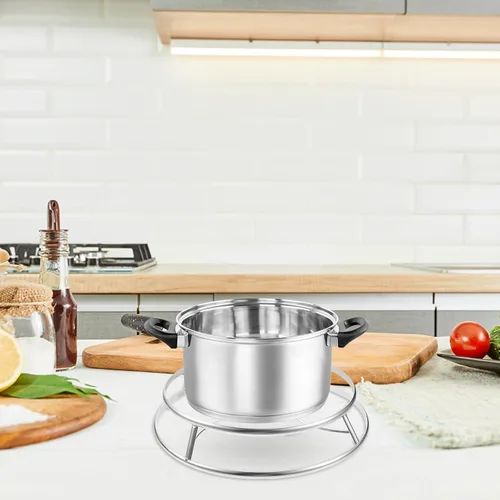 Vista 7 de Stainless Steel Steamer Rack Pot Holder for Kitchen Cooking Containers