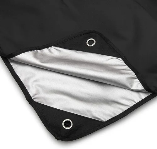 Vista 6 de Juego de batería grande impermeable, cubierta antipolvo, kit de batería eléctrica con esquinas cosidas en peso resistente a la intemperie, protector