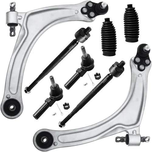 Vista 183 de Detroit Axle - Kit de suspensión frontal de 8 piezas para Chevy Silverado