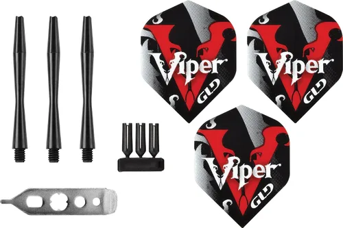Vista 5 de Viper V-Factor - Dardos de punta de acero de tungsteno al 90% con estuche de almacenamiento/viaje