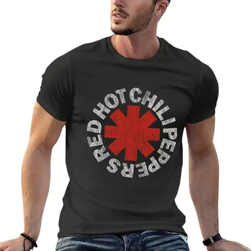 Vista 5 de Cool Hot Peppers Clásico Unisex Cuello Redondo Manga Corta Música Algodón Chili T Shir