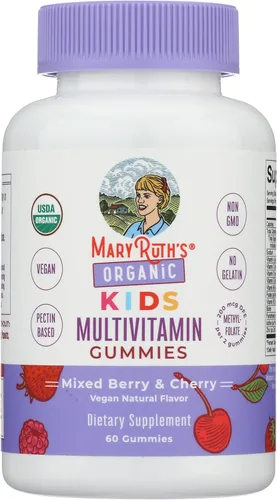 Vista 4 de MaryRuth Organics Vitaminas para niños Multi Suministro para 1 mes Gomitas multivitamínicas para niños de 4 años en adelante Multivitamínico