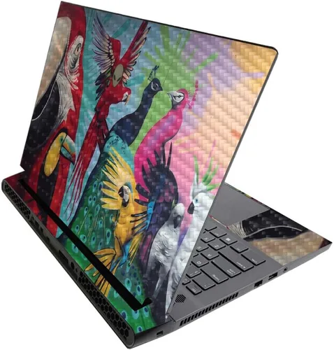 Vista 669 de MightySkins - Skin brillante con purpurina para Alienware M17 R3 (2020) y M17 R4 (2021) - Diversión de los años 90 Acabado duradero con purpurina