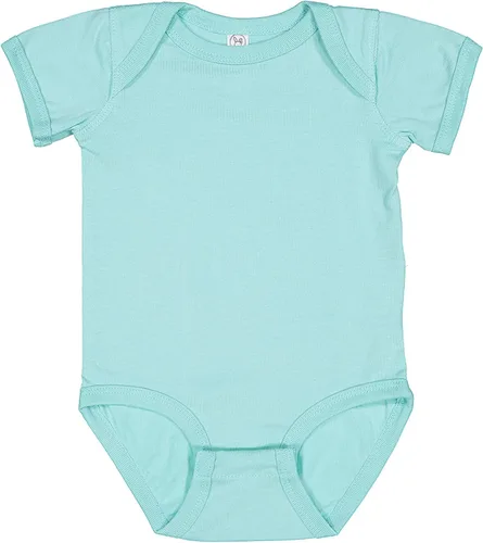 Vista 184 de RABBIT SKINS, Body de manga corta de jersey fino suave para bebé