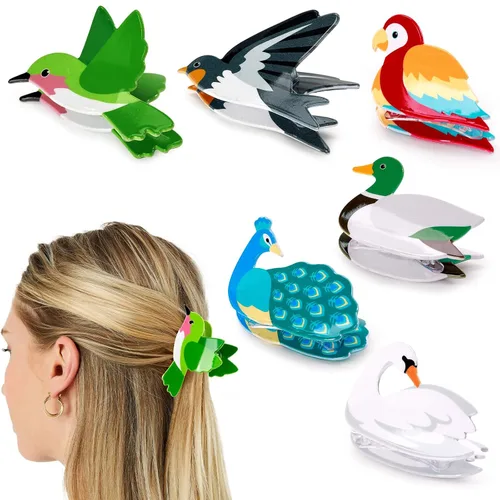 Vista 9 de 4 pinzas de pelo de animales marinos para mujeres y niñas, grandes, pinzas de pelo oceánicas, vida marina bajo el mar, tortuga marina, ballena