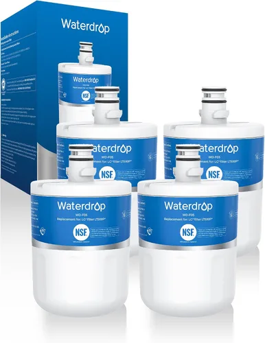 Vista 11 de Waterdrop 5231JA2002A Filtro de agua para refrigerador, reemplazo para LG® LT500P®, GEN11042FR-08, ADQ72910911, ADQ72910901, Kenmore 9890, 46-9890