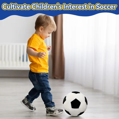 Vista 4 de Almohada de fútbol esponjosa – Pelota de fútbol orbicular duradera de 8 pulgadas, almohadas decorativas de fútbol de relleno suave para sofá