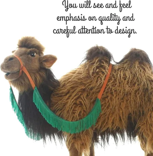Vista 6 de HANSA Bactrian 2 Joroba Camel Peluche