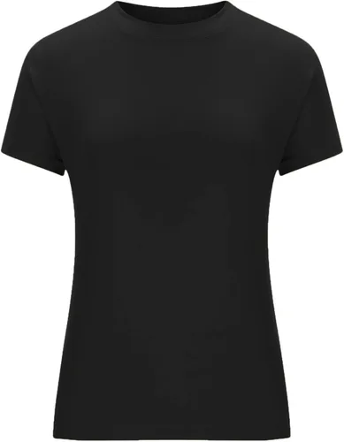 Vista 6 de Camisetas cortas básicas para mujer, estilo casual, para salir, a la moda, ajustadas, de manga corta, ajustadas, para adolescentes, niñas, lindas