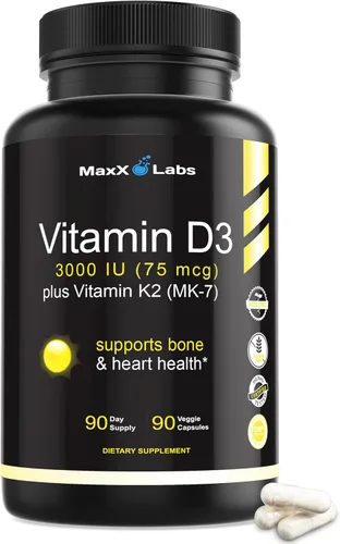 Vista 10 de Gotas líquidas de vitamina D3 K2 con K2 MK7-2,000 UI por gota, gotas líquidas de vitamina D K2 para adultos y niños, las mejores gotas de vitamina