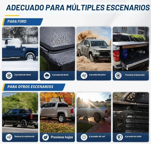 Vista 6 de Cubierta enrollable suave para caja de 5.5 pies Mark LT 2004-2026 F150 / 2006-2014