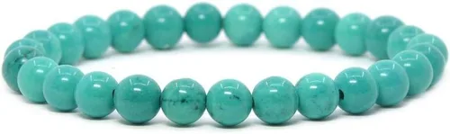 Vista 17 de Justinstones Gem - Pulsera elástica de cuentas redondas de 8 mm de gemas semipreciosas, unisex, de 7 pulgadas AA Thulite