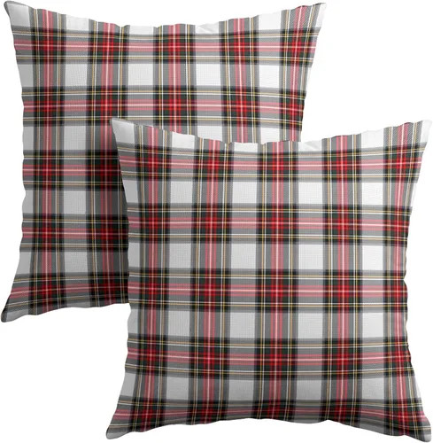 Vista 41 de Fundas de almohada de brújula de ancla, fundas de almohada náuticas para exteriores, fundas de cojín decorativas de rayas azules y blancas, fundas