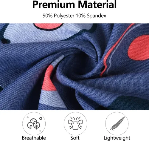 Vista 3 de Ropa interior transpirable para hombre, calzoncillos tipo bóxer de algodón suave, paquete múltiple