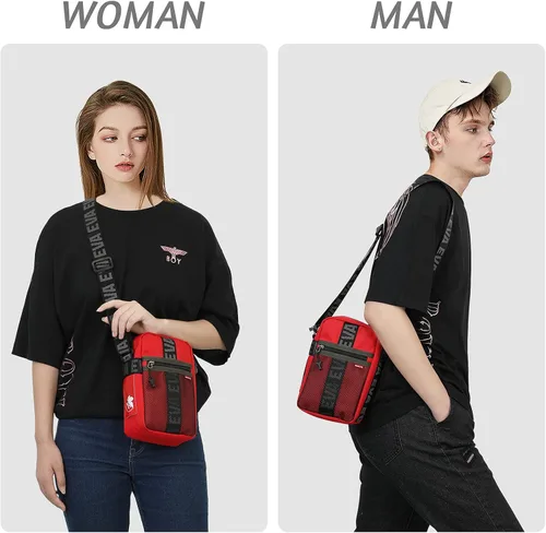 Vista 2 de FIREFIRST x RADIO EVA - Evangelion Mini Crossbody Shoulder Bag