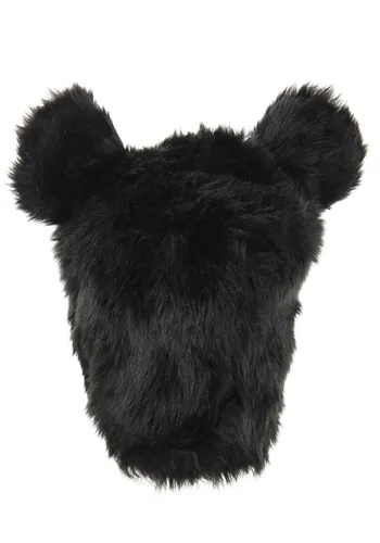 Vista 4 de Sombrero de Disfraz de Peluche de Oso Negro para Adultos Multicolor