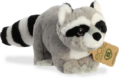 Vista 26 de Aurora® Animal de Peluche Caimán Eco Nation™ Fabricado Responsablemente - Ideal para Aventuras de Juego - Perfecto para Cumpleaños o Simplemente