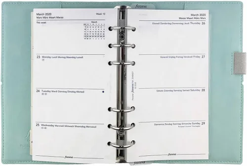Vista 3 de Filofax Domino SOFT Organizador, Personal, colección 2017, huevo de pato