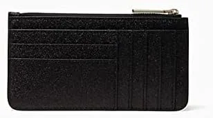 Vista 3 de Kate Spade New York Cartera grande con tarjetero Shimmy, Negro -, Tarjetero