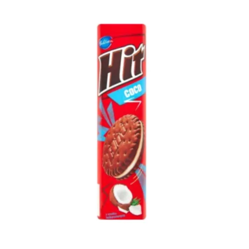 Vista 4 de Bahlsen HIT Galletas con relleno (7.76 onzas (paquete de 6), vainilla)