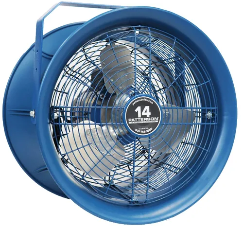 Vista 6 de Patterson Fan H18B-CS Ventilador de alta velocidad, cadena 3PH 230/460v suspendida