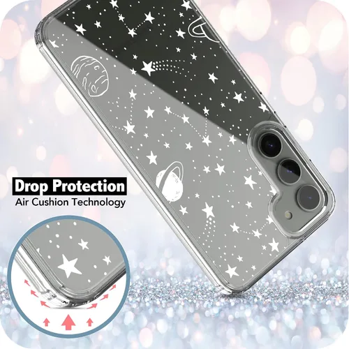 Vista 6 de RANZ Funda para Galaxy S23 Plus, serie antiarañazos, a prueba de golpes, funda protectora de policarbonato duro y TPU para Samsung Galaxy S23 Plus