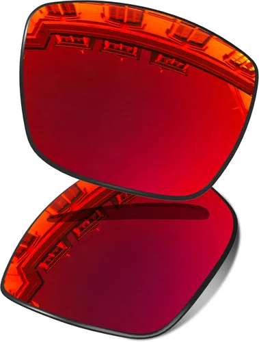 Vista 13 de Lentes de repuesto para gafas de sol Oakley Eyepatch 2 - Múltiples opciones Abrigo de espejo negro polarizado
