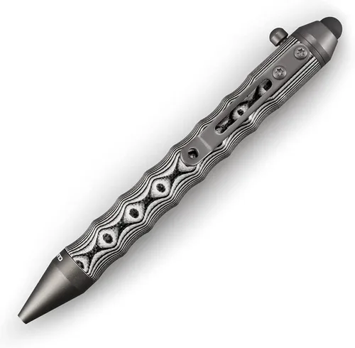 Vista 9 de Cool Hand 4.5 '' G10 EDC Bolígrafo de tinta recargable Bolt Action Gris/Negro