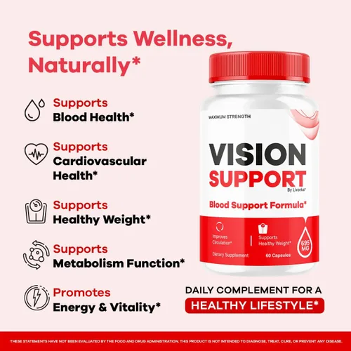 Vista 3 de Apoyo de la visión: suplemento de apoyo a la visión, cápsulas de apoyo a la visión, Vision Support Plus, fórmula de apoyo a la visión, píldoras