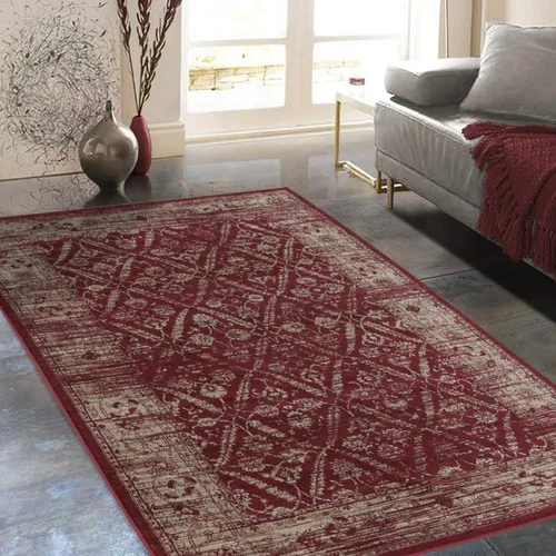 Vista 13 de Allstar - Alfombra decorativa moderna de 5 x 7 pulgadas, color atardecer (7' 0" x 4' 11")
