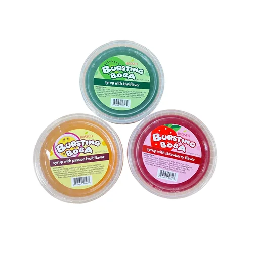 Vista 17 de Bossen Bursting Boba® Minis-3 paquetes (arándano)