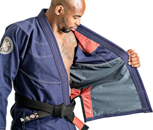Vista 9 de Ronin Oni Bushi Jiu-Jitsu Kimono Gi - Kimono de artes marciales para entrenamiento BJJ