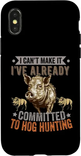 Vista 4 de iPhone 15 Hog Hunting Men Dad Wild Boar Pig Hunter Funny Feral porcino caso
