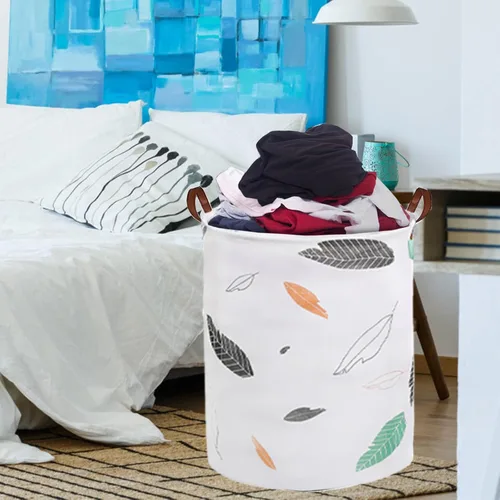 Vista 7 de Cesta plegable para ropa sucia en el dormitorio, impermeable, para baño, bolsa grande de lavandería en dormitorio universitario, guardarropa, sala