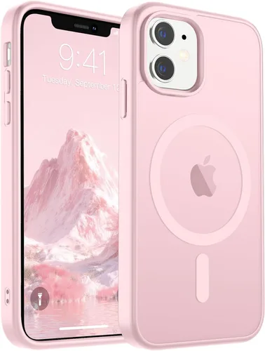 Vista 268 de SUPFINE Funda magnética para iPhone SE 2022 (3ª)/2020 (2ª), iPhone 8 (compatible con MagSafe) (protección contra caídas de grado militar), funda