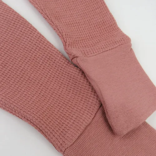 Vista 4 de HonestBaby Pijama de 2 piezas para dormir, 100% algodón orgánico para bebés y niñas pequeñas
