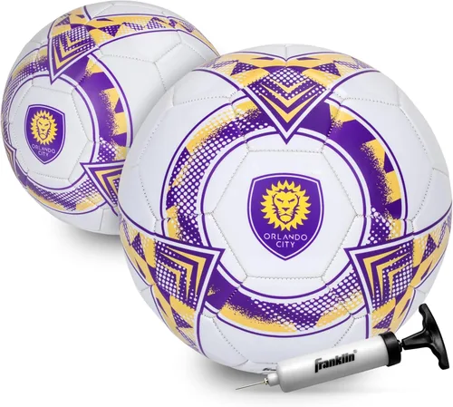 Vista 33 de Franklin Sports Pelotas de fútbol oficiales del equipo MLS - Balones de fútbol oficiales tamaño 5 - Balón de fútbol de tamaño y peso reglamentario