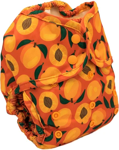 Vista 6 de Funda para pañales de tela con botones – Snap Super One Size (12-40lbs) (anclado)